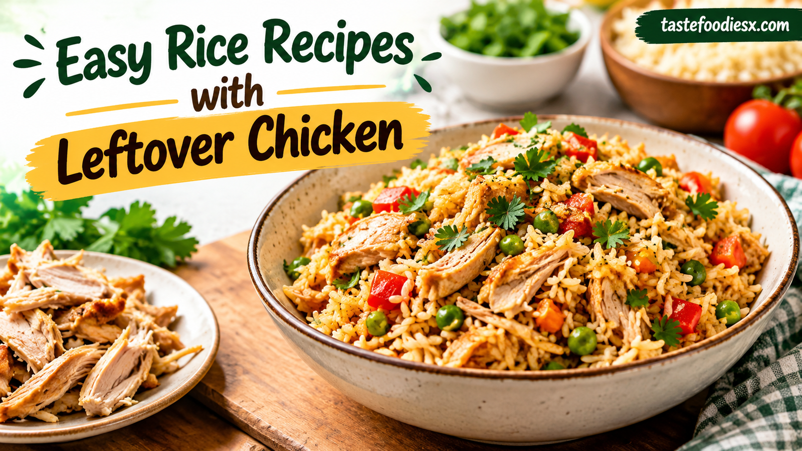 Easy Rice Recipes With Leftover Chicken: Simple, Delicious Meals for Busy Days