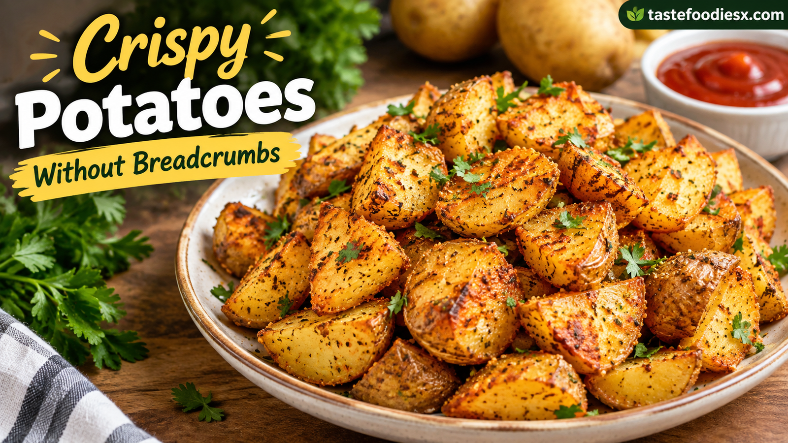 Crispy Potatoes Without Breadcrumbs: Easy, Golden, and Delicious