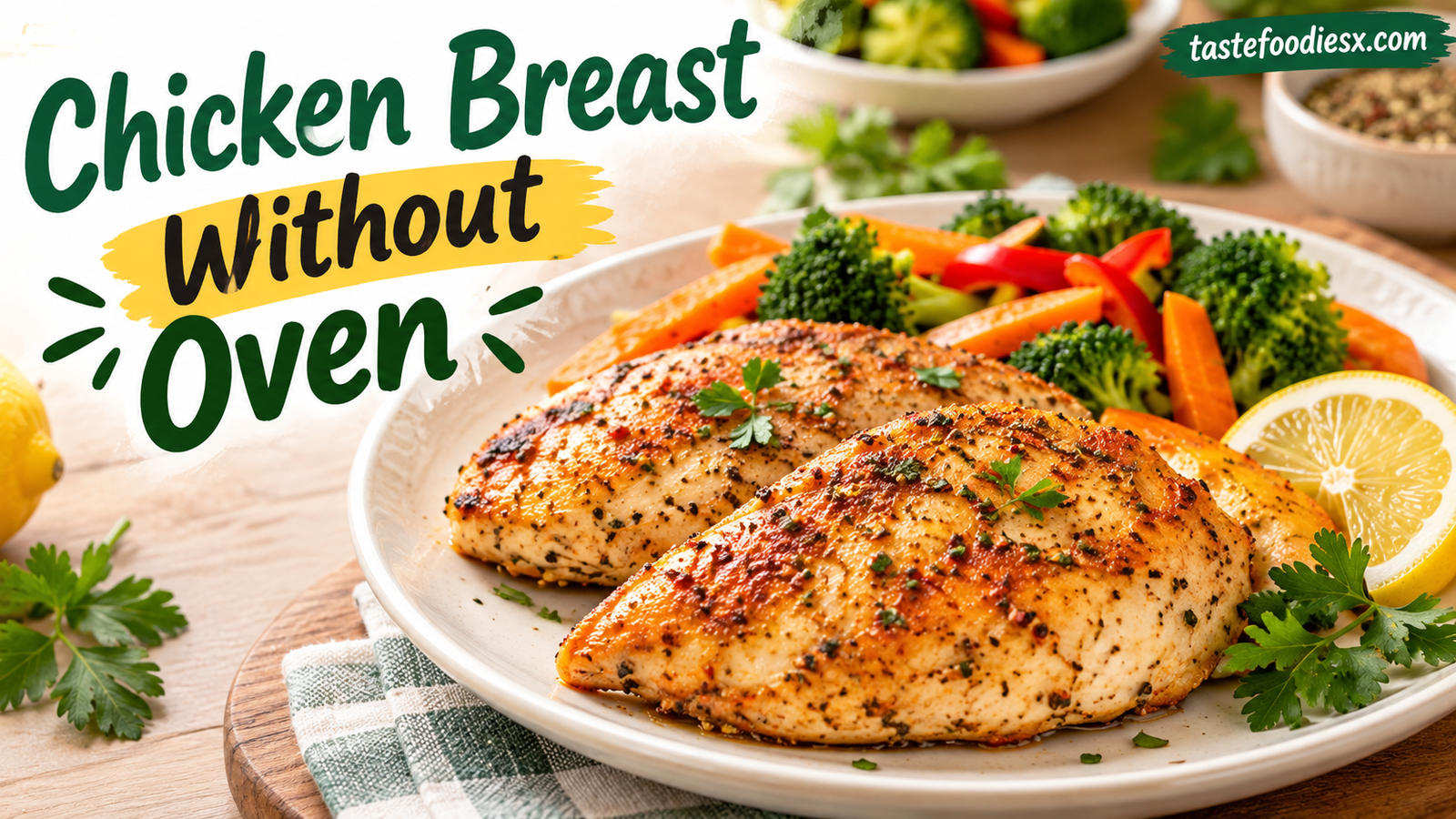 Chicken Breast Without Oven: Easy, Juicy, and Flavorful Stovetop Recipe