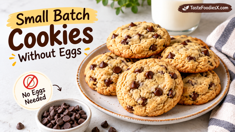 Small Batch Cookies Without Eggs: An Easy Recipe for a Few Perfect Cookies