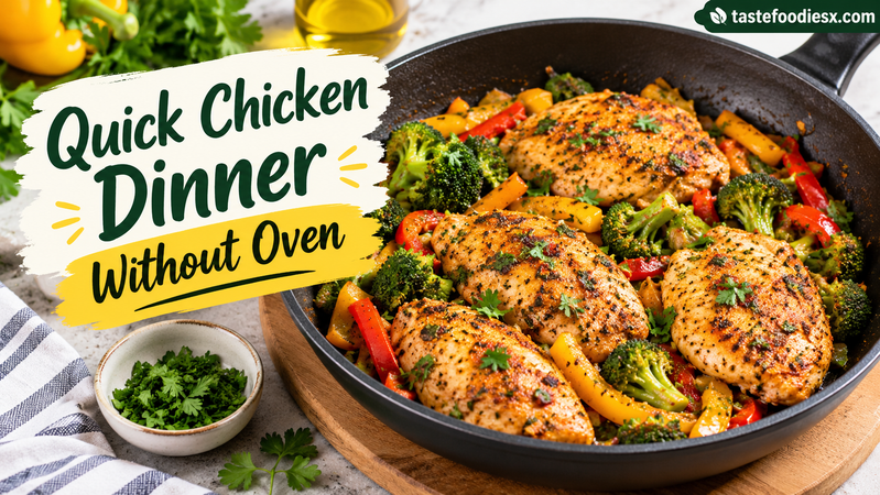 Quick Chicken Dinner Without Oven: Easy, Flavorful Meals in One Pan